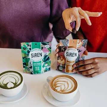Siren Snacks Energy Bites Variety Pack, Packed with Caffeine and Superfood Ingredients for All Day Energy, Meal Replacement, Allergen Free, Organic, Gluten Free, Vegan Snack Balls (Variety 9 Pack)