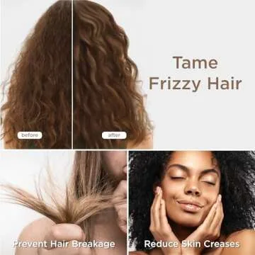 Luxurious Bedsure Satin Pillowcase Set for Hair and Skin