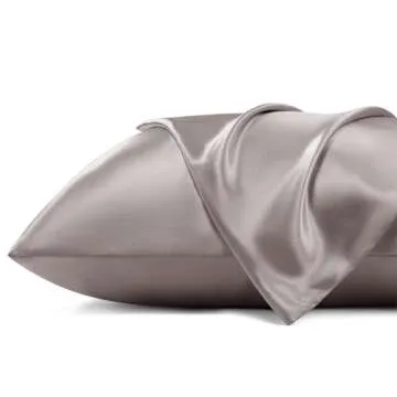 Luxurious Bedsure Satin Pillowcase Set for Hair and Skin