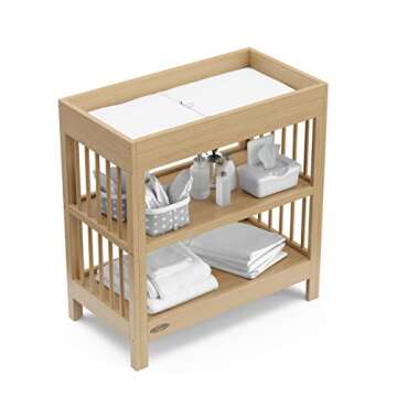 Graco Teddi Changing Table with Water-Resistant Pad