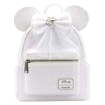 Stylish Minnie Mouse Sequin Wedding Bag for Women