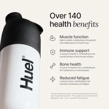 Huel Vegan Protein Powder | Vanilla | Complete Nutrition | 20g Protein Powder | 100% Plant-Based | 27 Vitamins & Minerals, Gluten Free, Non-GMO, Lactose Free | 26 Servings