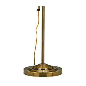 Cal Lighting Antique Brass Pharmacy Floor Lamp - Adjustable