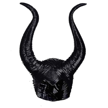Asoleo Maleficent Horns Headpiece - Stunning Costume Accessory for Halloween Parties
