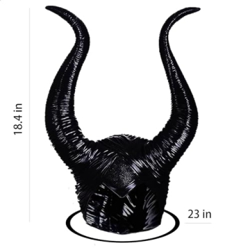 Asoleo Maleficent Horns for Ultimate Halloween Costumes