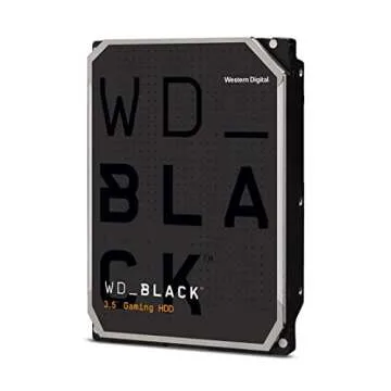 WD Black 6TB Performance Desktop Hard Disk Drive - 7200 RPM SATA 6 Gb/s 128MB Cache 3.5 Inch - WD600...