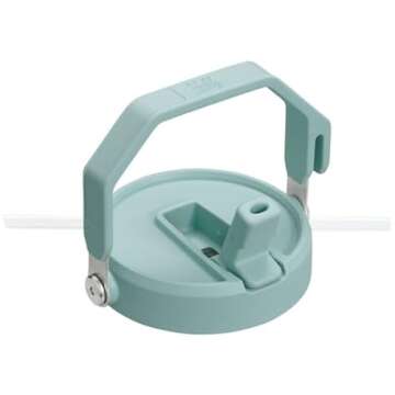 Stanley IceFlow Flip Straw Jug with Handle 64 oz| Twist On Lid and Flip Up Straw | Leak Resistant for Travel and Sports | Insulated Stainless Steel |BPA-Free |Mist