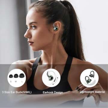 High-Performance Wireless Earbuds for Sports and Daily Use