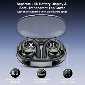 High-Performance Wireless Earbuds for Sports and Daily Use