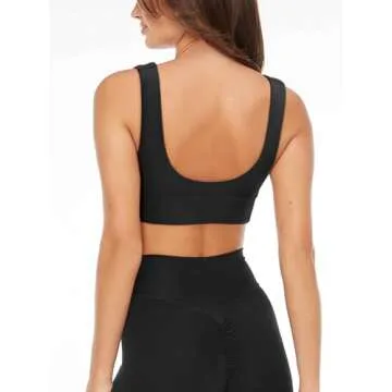 LASLULU Womens Sexy Sports Bra - Stylish and Comfortable