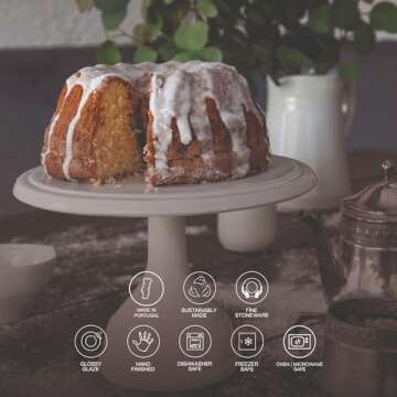 Casafina Ruffled Ceramic Baker - Elegant Bakeware for Every Occasion