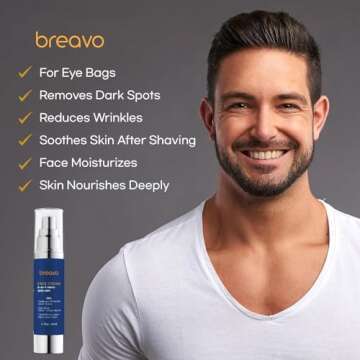 6 in 1 Mens Face Moisturizer - Face Cream for Men with Anti-Aging Benefits
