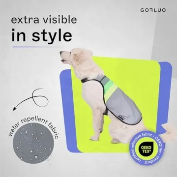 GOFLUO Reflective Dog Coat - High Visibility XXS
