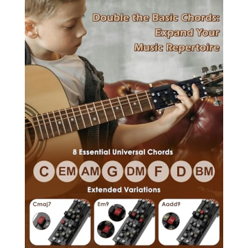 Guitar Chord Presser for Beginners & Arthritis Players