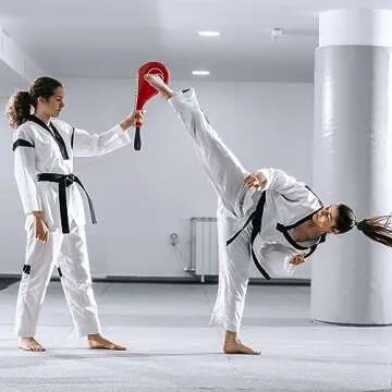 2 Pack Taekwondo Kick Pads for Kids Martial Arts Training