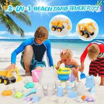 FHOZGECY Beach Toy Set - 21 PCS for Endless Fun