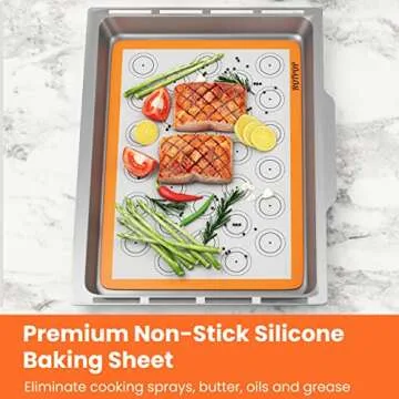 HOTPOP Silicone Baking Sheets - Perfect for Macarons & Pastries