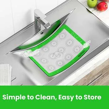 Silicone Baking Sheets for Macarons & Pastries