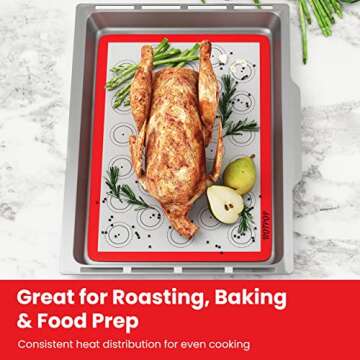 Silicone Baking Sheets for Macarons & Pastries