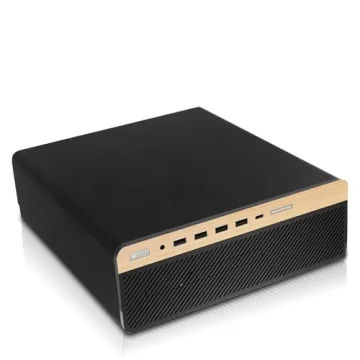 HP Light Premium Desktop PC with AMD Processor and RGB Gear