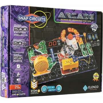 Snap Circuits Arcade Electronics Kit for Kids