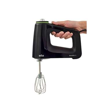 Braun MultiMix Hand Mixer HM5130 - Ergonomic & Powerful Appliance