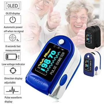 LASHA Pulse Oximeter | Quick & Accurate Health Monitoring