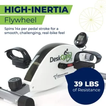 DeskCycle 2 Under Desk Bike Pedal Exerciser for Fitness