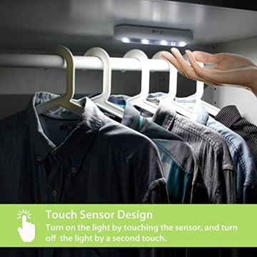 Bright OxyLED Mini Tap Closet Lights with Touch Sensor