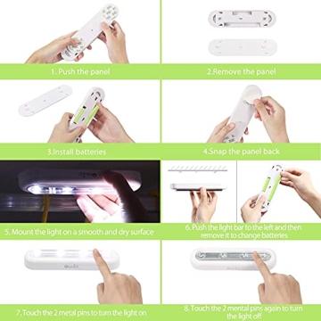 Bright OxyLED Mini Tap Closet Lights with Touch Sensor