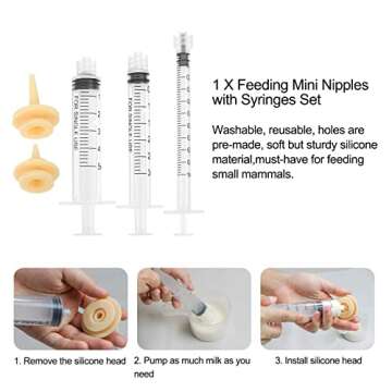 WEEGEEKS Whelping Kit,Whelping Kit for Puppies Birth with 12pcs Whelping Collars,Puppy Feeding Tube etc,Newborn Puppy Whelping Supplies