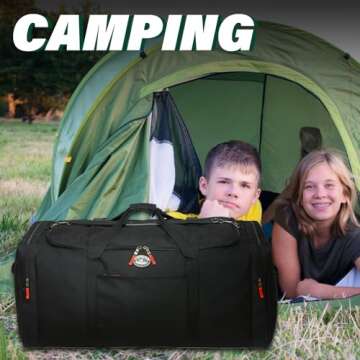 Camp 1800 Denier Heavy Duty Soft Trunk With Shoulder Strap
