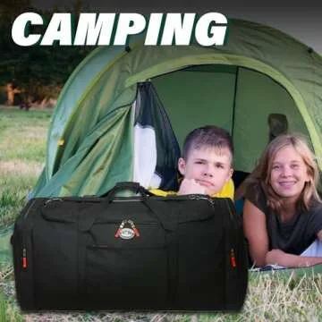 Camp 1800 Denier Heavy Duty Soft Trunk With Shoulder Strap