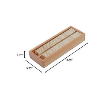 Adena Montessori Hundred Board - Montessori Educational Learning Math Toys for Kids
