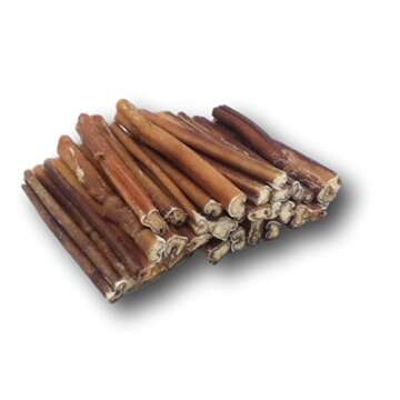 Top Dog Chews - 6" Bully Sticks - 100% All Natural from Free Ranging, Grass-Fed Beef - 25 Pack