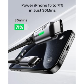 INIU USB C to C Cable, 6.6ft 240W Fast Charging