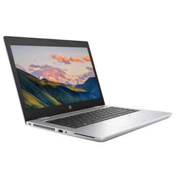 HP ProBook 645 G4 Laptop, 14-inch FHD (1920x1080) Business Laptop, AMD Ryzen 7 Pro 2700U Processor, ...