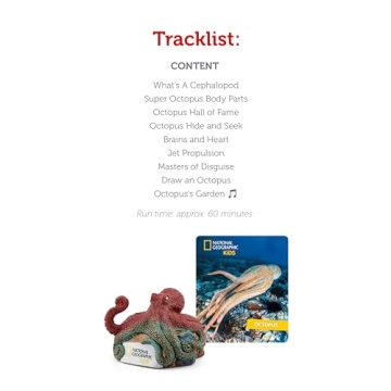 National Geographic Octopus Tonie for Engaging Education