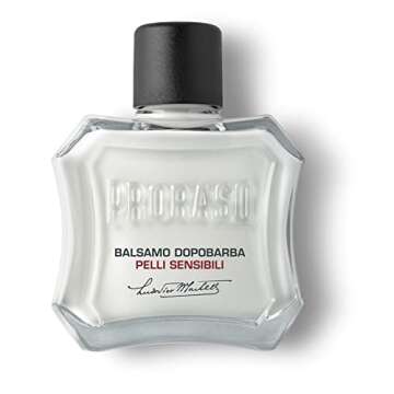 Proraso After Shave Balm for Men, Sensitive Skin Moisturizer with Oatmeal and Green Tea, 3.4 Fl Oz (Pack of 1)