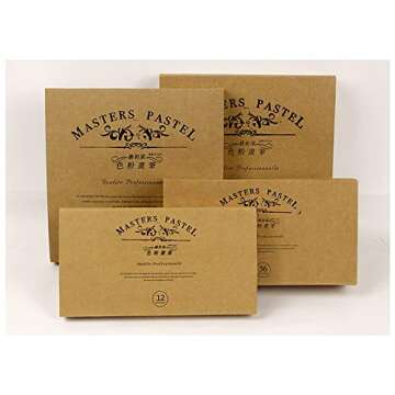 [Mungyo Gallery] Non Toxic Soft Oil Pastels Set of 48 Assorted Colors, Bundle with Rubber Pastel Era...