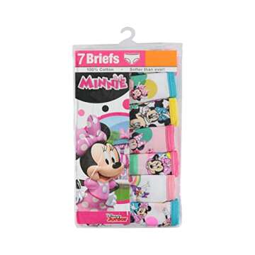 Disney Girls Minnie Mouse Underwear Multipacks With Assorted Prints