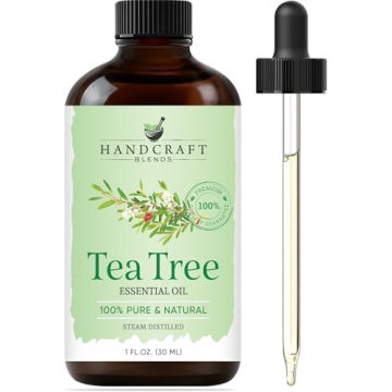 Tea Tree Essential Oil - 1 Fl Oz - 100% Pure and Natural - Premium Grade Essential Oil for Diffuser ...
