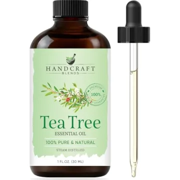 Tea Tree Essential Oil - 1 Fl Oz - 100% Pure and Natural - Premium Grade Essential Oil for Diffuser ...