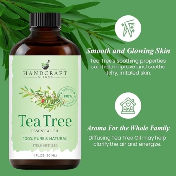Premium Quality Tea Tree Essential Oil for Aromatherapy