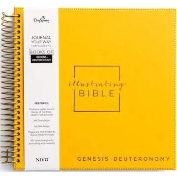 NIV Illustrating Bible Yellow for Personal Reflection and Art