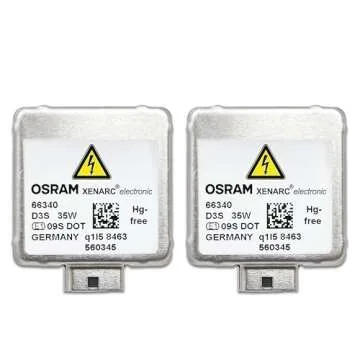 OSRAM D3S Xenon Headlight Bulbs 66340 Pack of 2