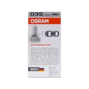 OSRAM D3S Xenon Headlight Bulbs 66340 Pack of 2
