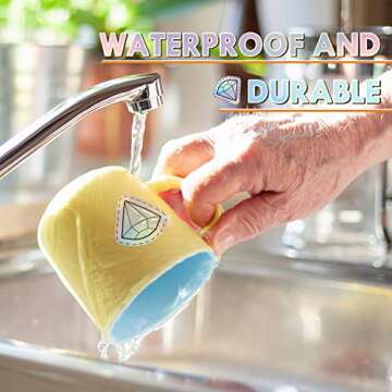 Koala Holographic Sticker Paper for Inkjet Printer 20 Sheets 8.5x11 Inch Printable Vinyl Sticker Paper Rainbow Waterproof Sticker Paper, Dries Quickly, Vivid Color, Tear Resistant