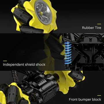 DoDoeleph RC Truck - 360° Stunt Car for Kids