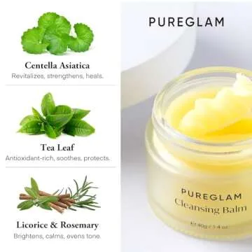 PureGlam Cleansing Balm: Effortlessly Melt Makeup & SPF